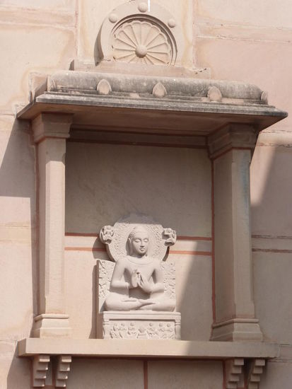 Tempel Mula Gandhakuti Vihara in Sarnath