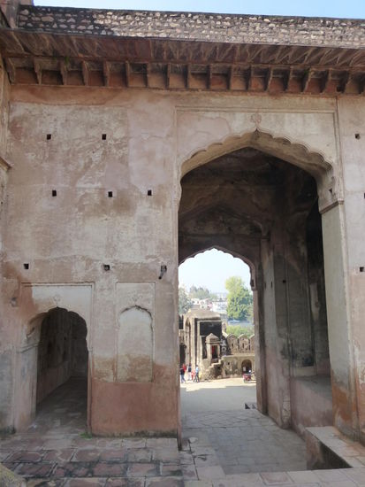 Eingang zum Orcha Palast