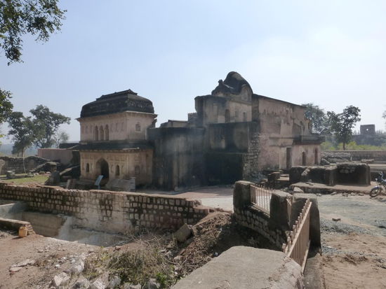 Rückseite vom Orcha Palast