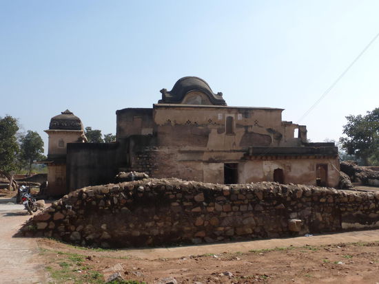 Rückseite vom Orcha Palast