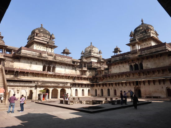 Innenhof Orcha Palast