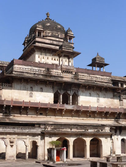 Innenhof Orcha Palast