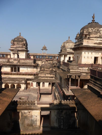 Innenhof Orcha Palast