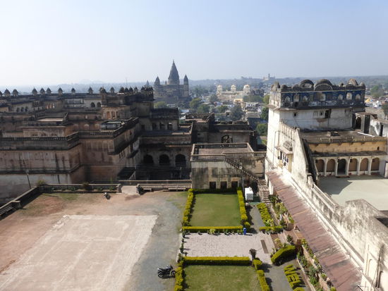 Blick vom Orcha Palast