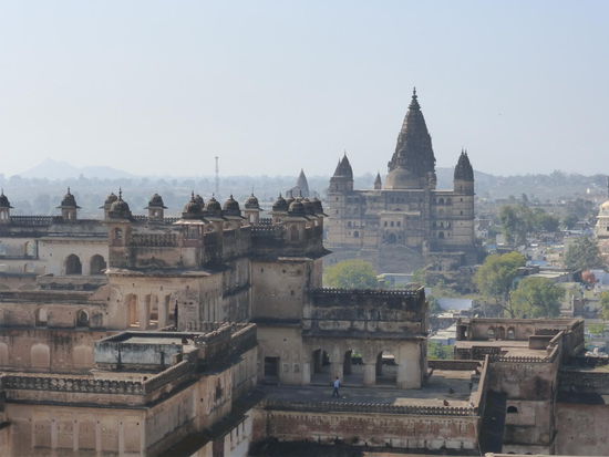 Blick vom Orcha Palast