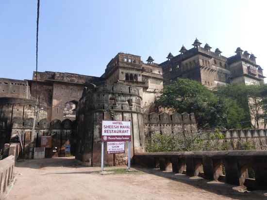 Orcha Palast und Raj Mahal