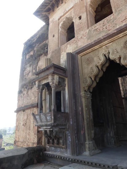 Eingang des Chaturburj Tempel in Orcha