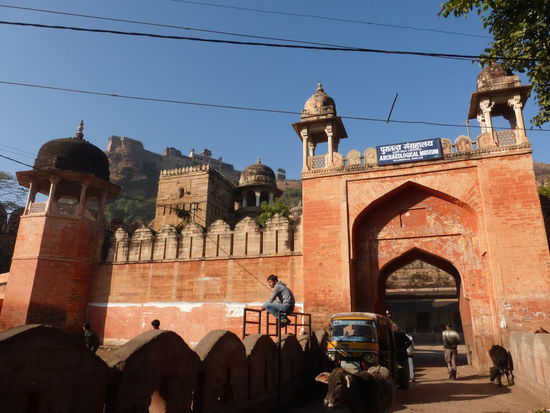 Eines der Tore zum Fort Gwalior