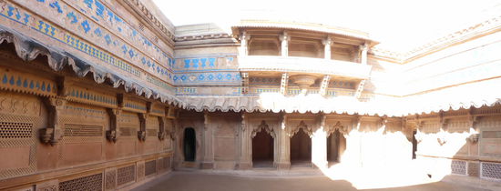 Inenhof Man Mandir - großer Palast