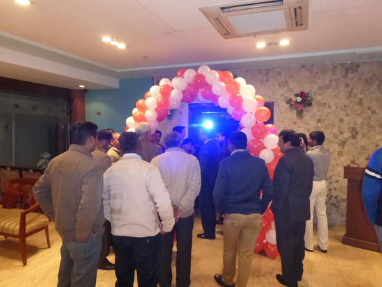 Große Familienfeier im Hotel