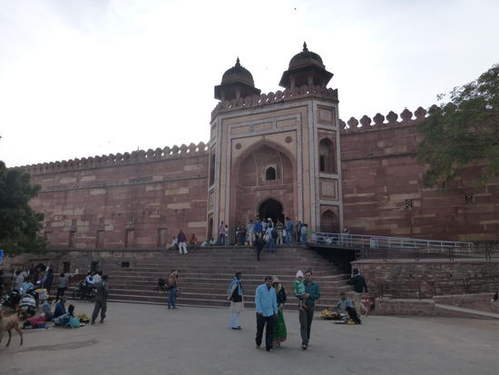 Buland Darwaza Eingang zum Moschee Komplex in Fathepur Sikri