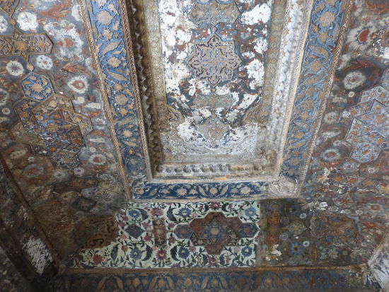 Dekoration im Mausoleum  Itimad Ud Daula