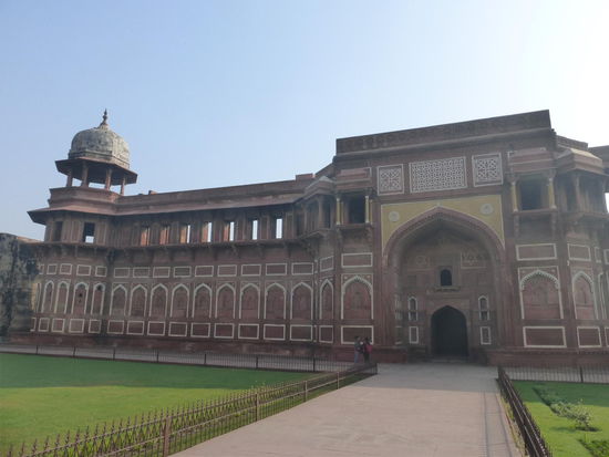 Jahangir Palast im Red Fort Agra
