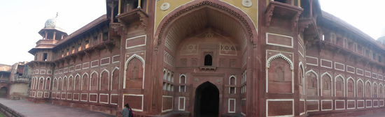 Jahangir Palast im Red Fort Agra