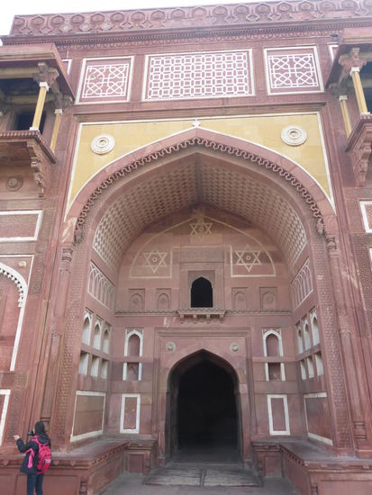 Jahangir Palast im Red Fort Agra