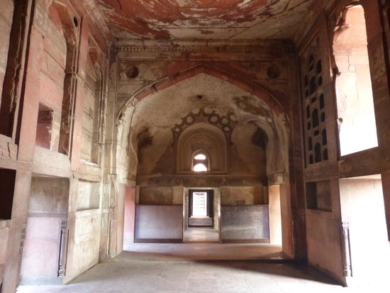 Innenhof Red Fort Agra