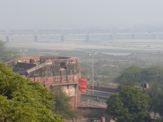 Blick vom Red Fort auf Umgebung