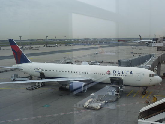 Delta Air - die größte Airline nicht nur der USA sondern auch Weltweit in Frankfurt