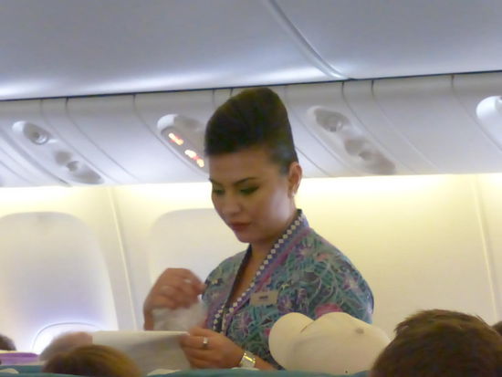Flugpersonal an Bord von Malaysia Air