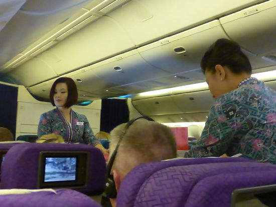 Flugpersonal an Bord von Malaysia Air
