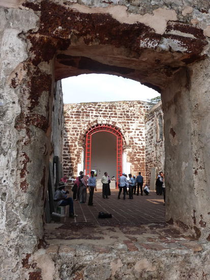 St. Pauls Kirche erbaut um 1520 von den Portugiesen