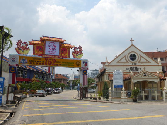 Chinatown in Malakka