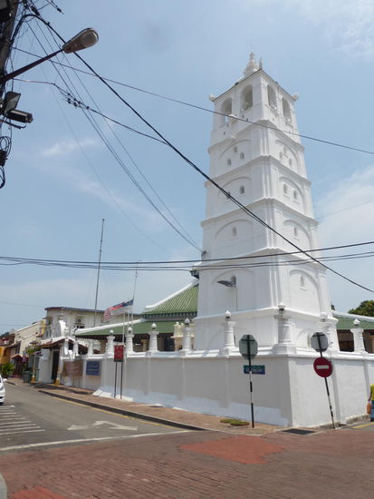 Kampong Kling Moschee in Chinatown von Malakka