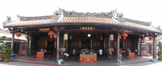 Cheng Hoon Teng Tempel in Malakka aus dem Jahre 1646