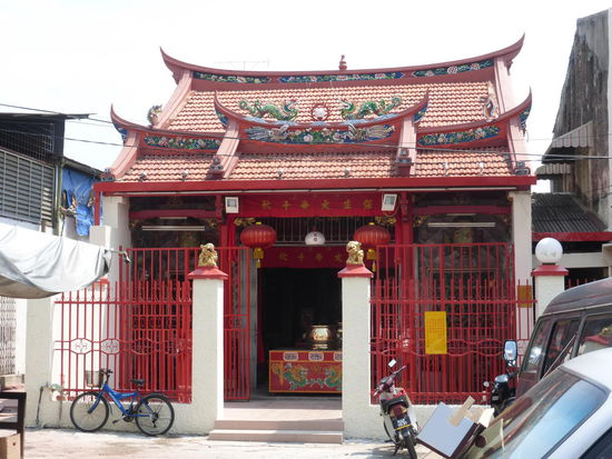 Weiterer kleiner chinesischer Tempel in Chinatown von Malakka