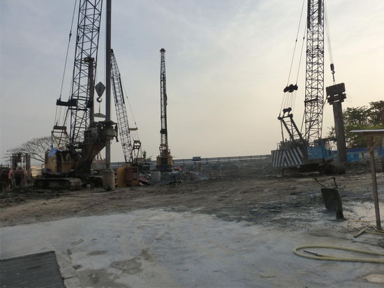 Baustelle in Georgetown