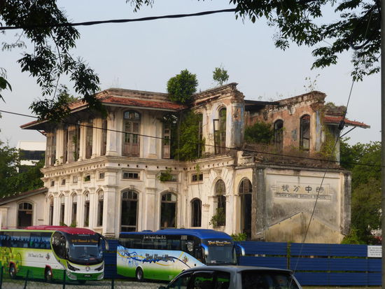 Diese Ruine in Georgetown muß noch saniert werden