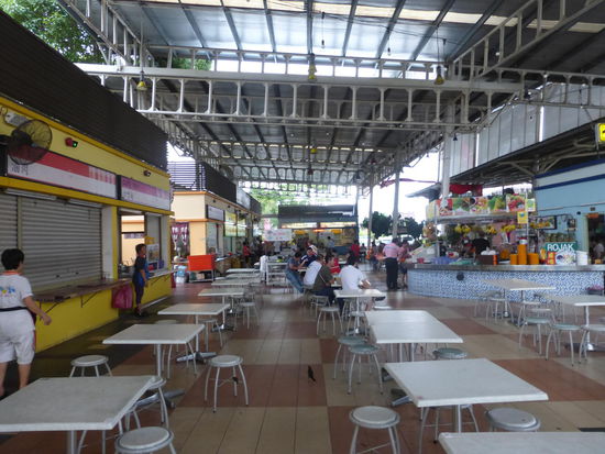 Eine von mehreren öffentlichen Garküchen in Georgetown überwiegend natürlich chinesisch / malaysische Küche