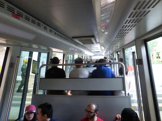 Mit der Zugseilbahn geht es auf den Penang Hill