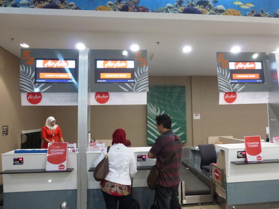 Gleich bekomme ich meine Bordkarte