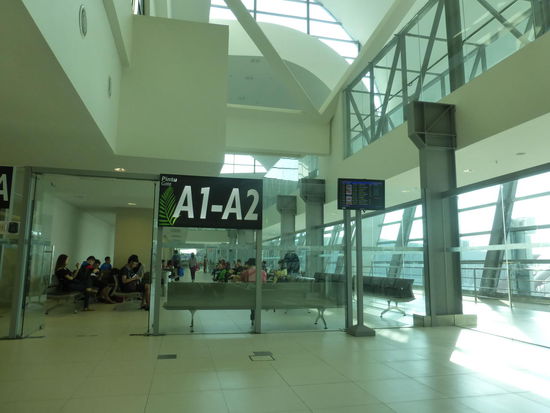 Wartebereich an den Gates