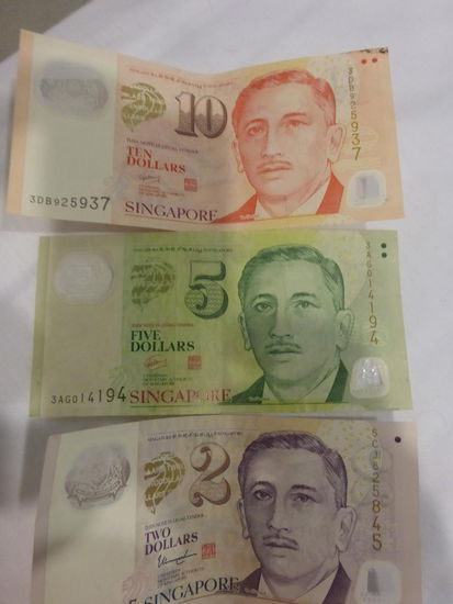 Singapore Dollars