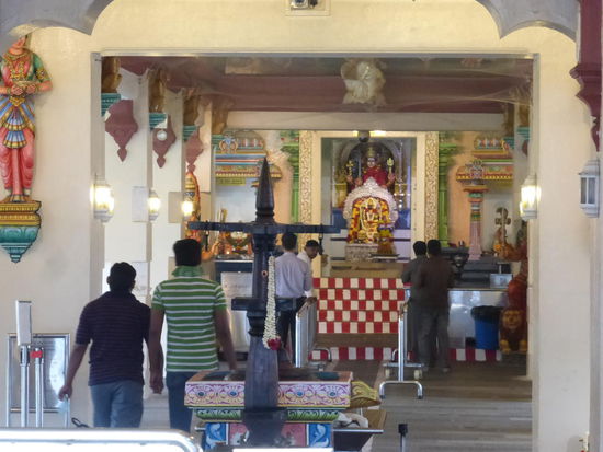 Indischer Sri Mariamman Tempel in Chinatown