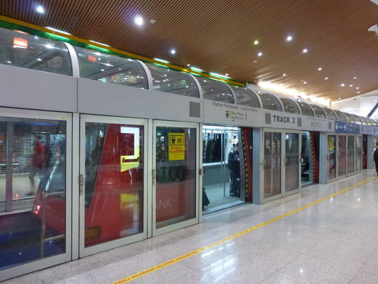 Aerotrain im Airport Kuala Lumpur