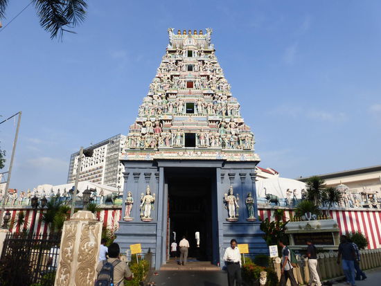 Sri Srinivasa Perumal Tempel in Little India