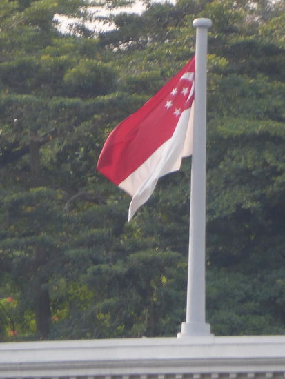 Flagge von Singapure