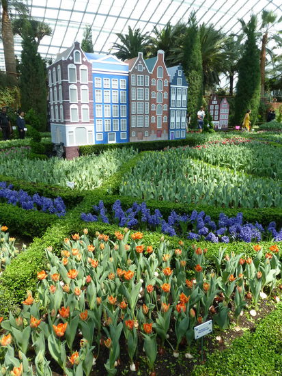 Hier der holländische Garten