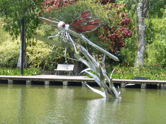Außenbereich der Gardens by the Bay