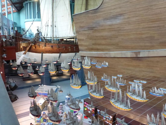 Seefahrtmuseum in der ober Etage