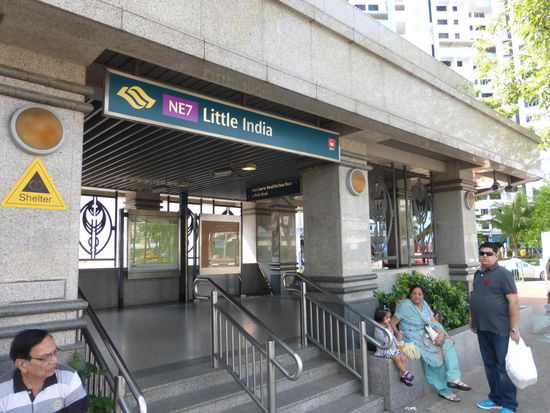 U Bahnhof Little India - Nord Ost Linie