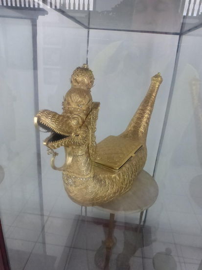 Gold im Sultan Palast / Kraton Yogyakarta