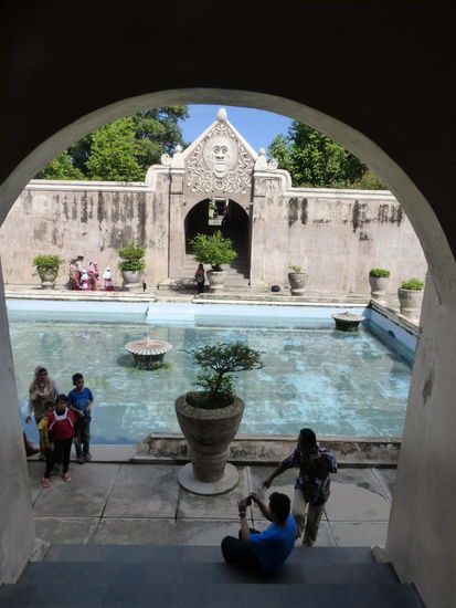 Taman Sari / Wasserschloß  Badebereich
