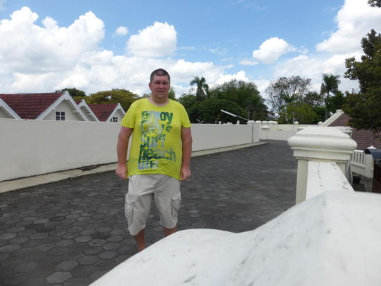 Ich in der Festung Vredeburg