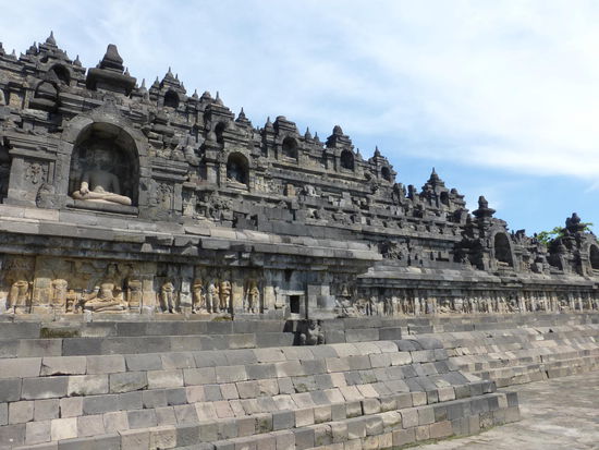 Seitenansicht Borobodur