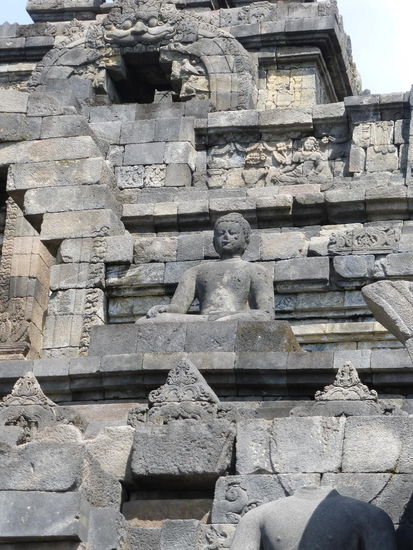 Seitenansicht Borobodur