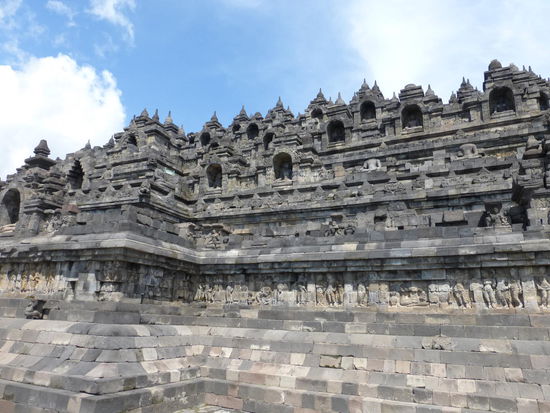 Seitenansicht Borobodur
